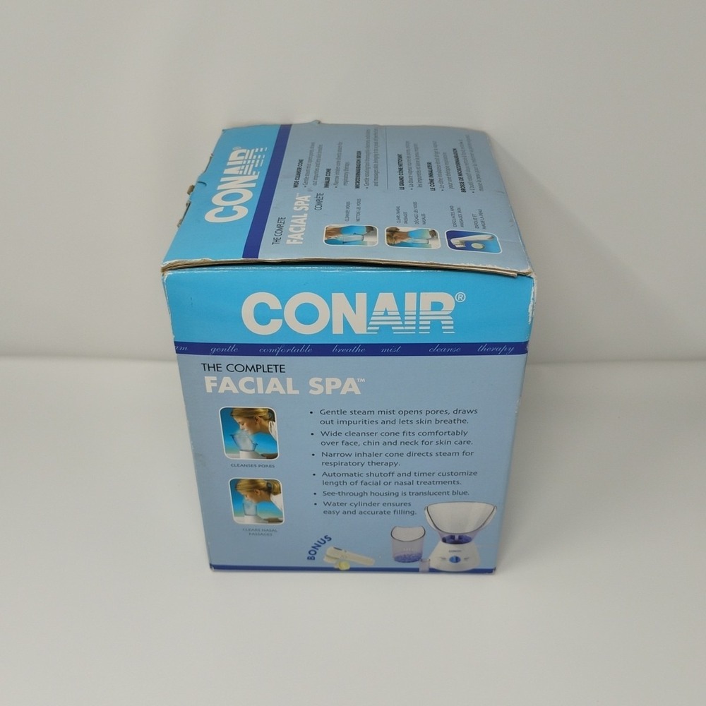 Conair Facial Spa Model FS4RC Steam Mist‎ Pore Cleanser Microdermabrasion Brush - Picture 9 of 14